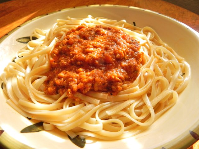 Ridini Pasta Bolognese