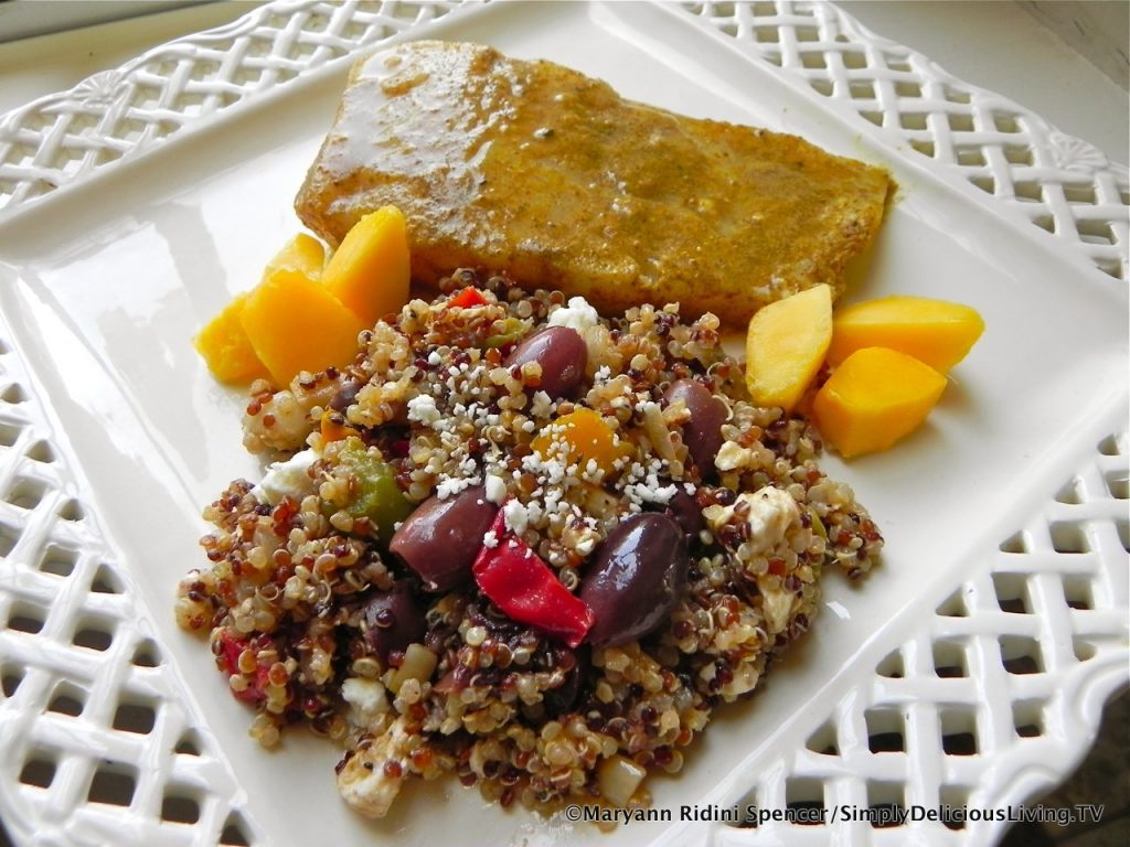 Curry Cod with Quinoa