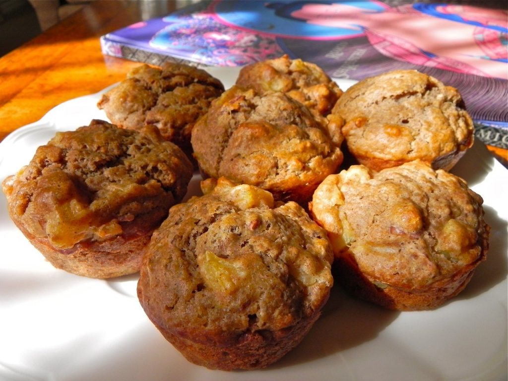 Pineapple Applesauce Muffins