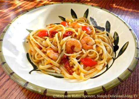 Shrimp Scampi Ridini