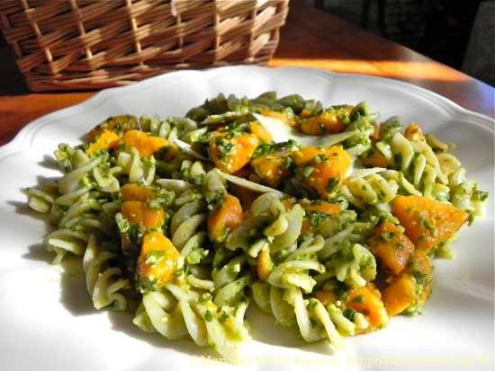 Pesto with Sweet Potato