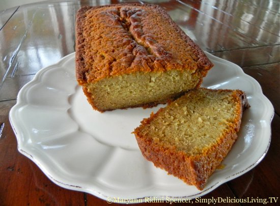 Pear and Almond Pound Cake