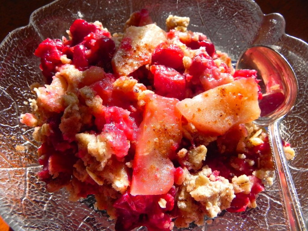 Cranberry Apple Crisp