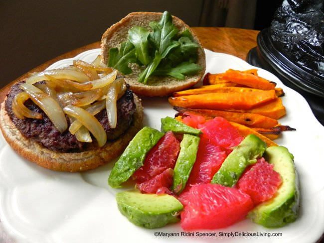 Carol's Burgers with Caramelized Onions