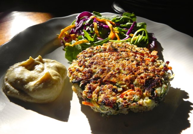 Vegetable Quinoa Cakes