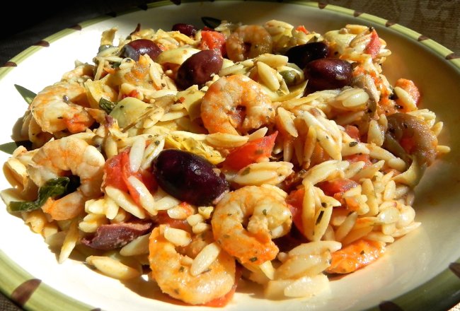 Kate's Orzo Salad (PBS-TV, VenturaCountyStar.com)