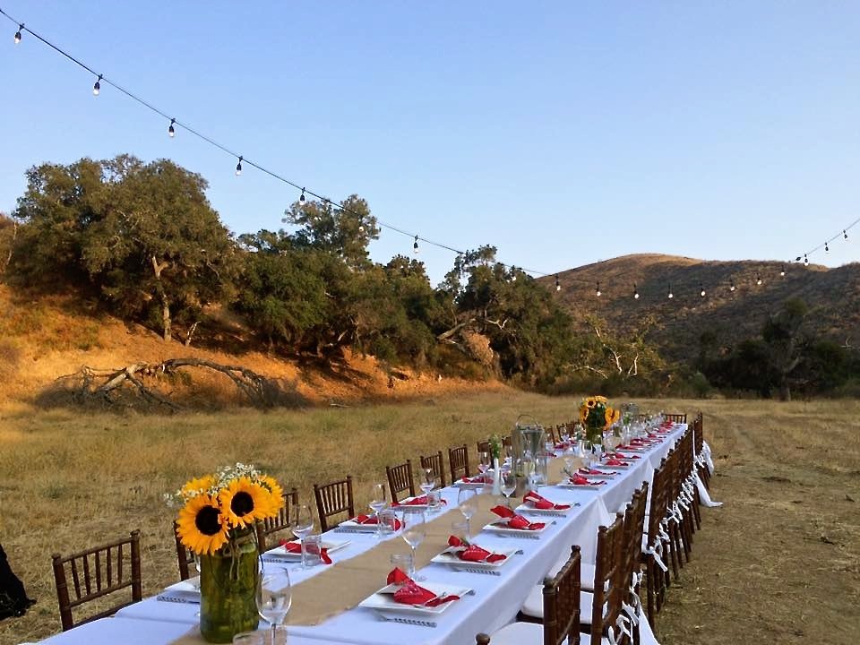 A simply delicious farm-to-table dinner under the stars