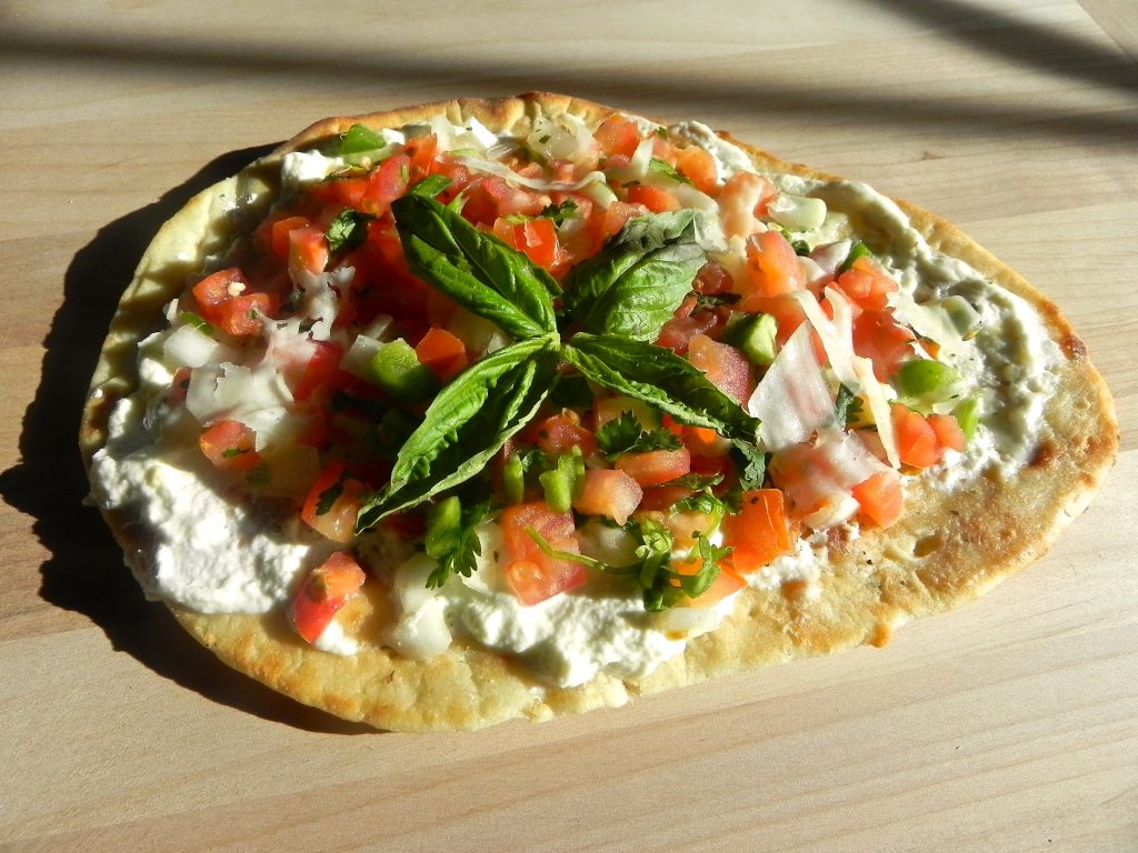 Bruschetta Pizza - For a Simple & Delicious Lunch or Dinner