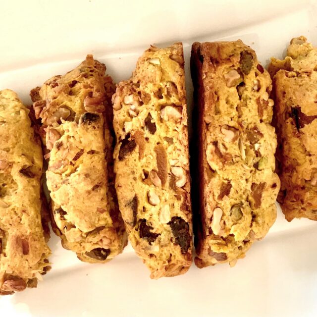 Dried Fruit & Date Biscotti