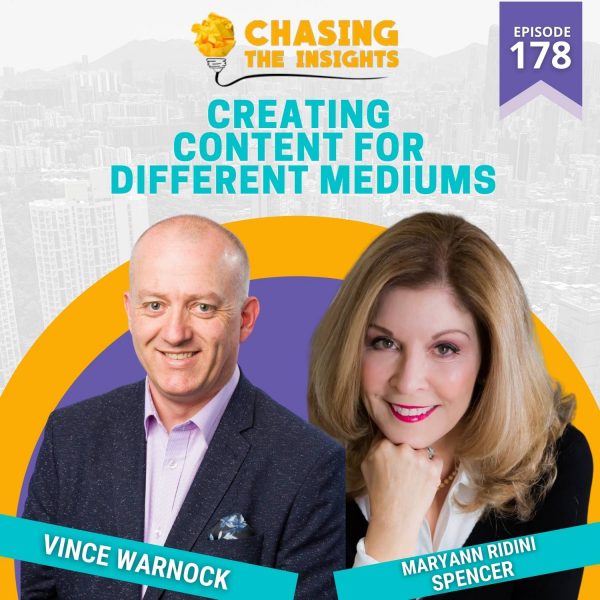 Maryann talks with the Vince Warnock on Chasing the Insights