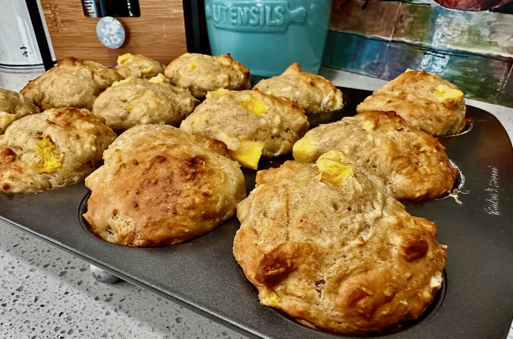 Mango Coconut Muffins