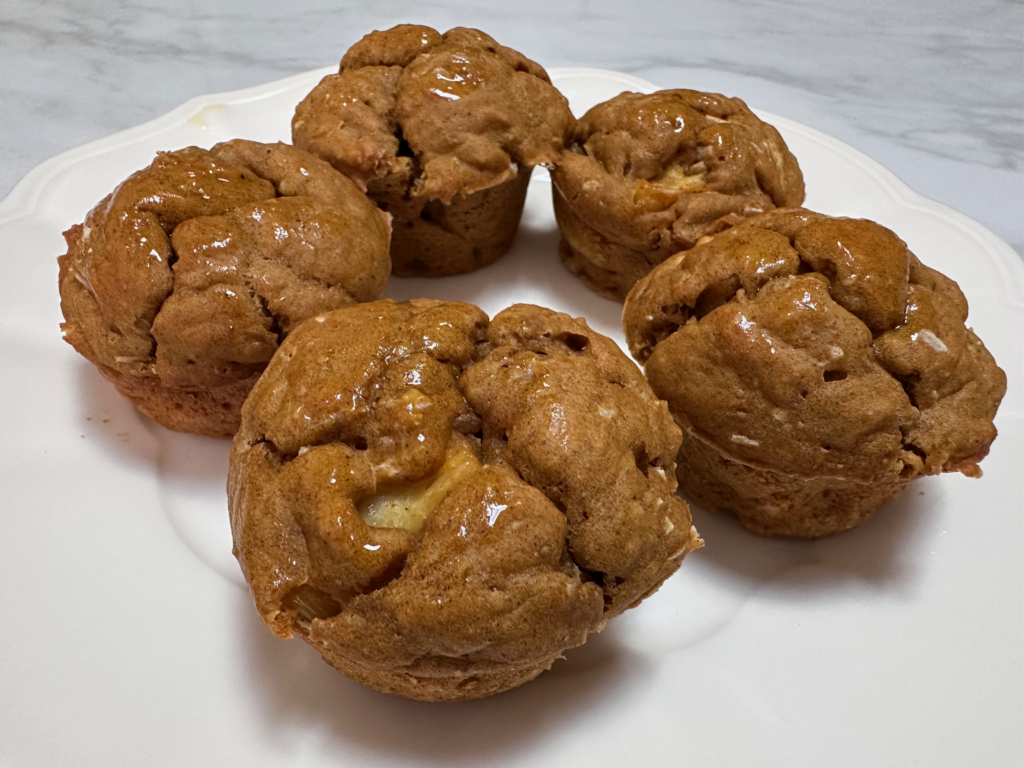 Pumpkin, Applesauce & Coconut Muffins